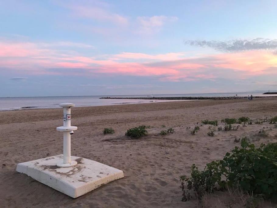 La Llar45 , Relajate Junto Al Mar Apartment Playa Pobla de Farnals Luaran gambar