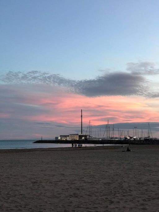 La Llar45 , Relajate Junto Al Mar Apartment Playa Pobla de Farnals Luaran gambar