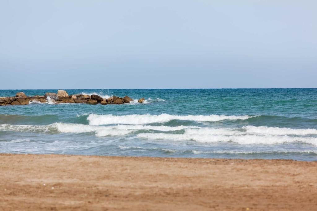 La Llar45 , Relajate Junto Al Mar Apartment Playa Pobla de Farnals Luaran gambar