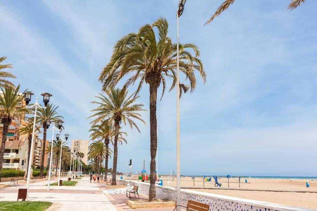 La Llar45 , Relajate Junto Al Mar Apartment Playa Pobla de Farnals Luaran gambar